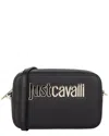 Just Cavalli Mini Range B Crossbody In Black