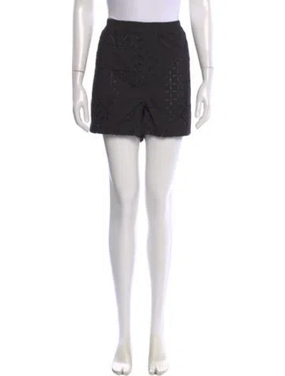 Pre-owned Just Cavalli Mini Shorts W/ Tags In Black