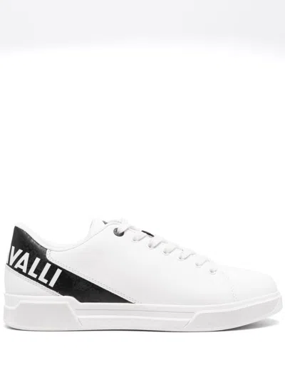 Just Cavalli Minimal Disp.2 Sneakers In White