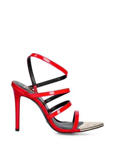 Just Cavalli Multi-strap Sandals In Red