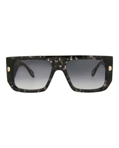 Just Cavalli Navigator-frame Acetate Sunglasses In Black
