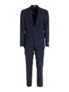 Just Cavalli Notched Lapel Suit In Azul