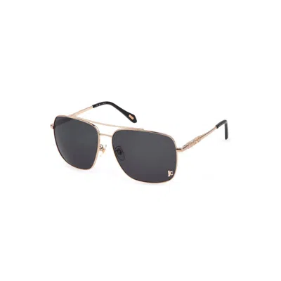 Just Cavalli Oro Metal Women Sunglass In Black