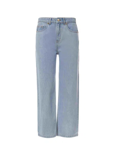 Just Cavalli Cotton Jeans In Blue