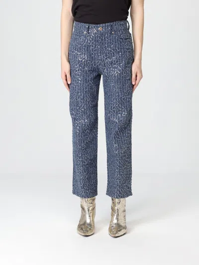 Just Cavalli Pants  Woman Color Blue