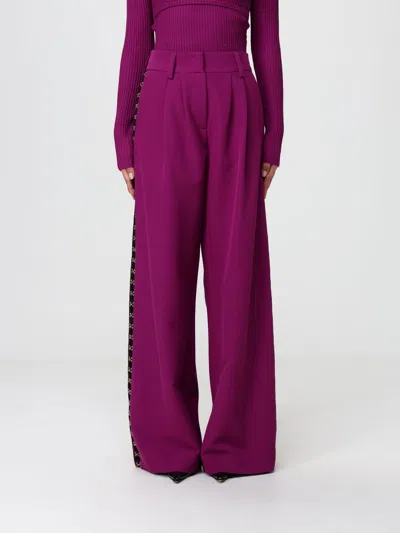 Just Cavalli Pants  Woman Color Violet In Purple
