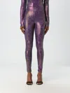 Just Cavalli Pants  Woman Color Violet In Violett