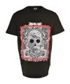 Just Cavalli Pattern Printed Short-sleeved T-shirt In Black