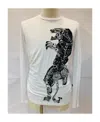 Just Cavalli Pattern Printed T-shirt In Gray
