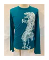 Just Cavalli Pattern Printed T-shirt In Green