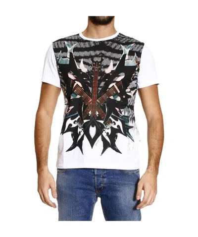 Just Cavalli Pattern Printed T-shirt In Multicolor