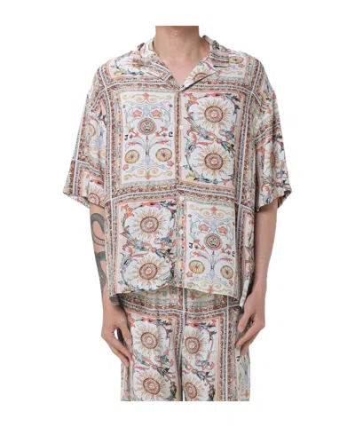 JUST CAVALLI JUST CAVALLI RELAXED PRINTED SHIRT