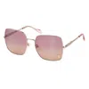 Just Cavalli Pink Gradient Square Ladies Sunglasses Sjc031 0493 60