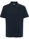 Just Cavalli Piqué-weave Polo Shirt In Blue