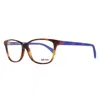 Just Cavalli Plastic Women's Frames In Brown