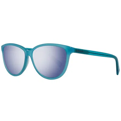 Just Cavalli Turquoise Plastic Sunglasses In Blue