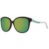 Just Cavalli Brown Plastic Sunglasses In Brown