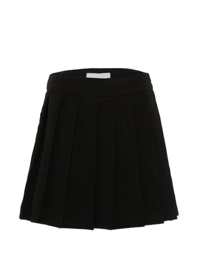 Just Cavalli Kids' Pleated Skirt In Black