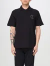 Just Cavalli Polo Shirt  Men Color Black In Black