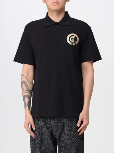 Just Cavalli Polo Shirt  Men Color Black