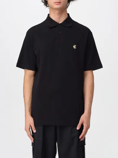 Just Cavalli Polo Shirt  Men Color Black In Multi