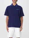 Just Cavalli Polo Shirt  Men Color Blue