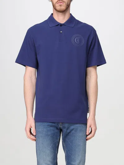 Just Cavalli Polo Shirt  Men Color Blue
