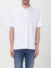 Just Cavalli Polo Shirt  Men Color White In White