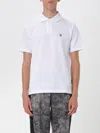 Just Cavalli Polo Shirt  Men Color White In White