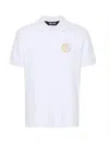 Just Cavalli Logo-print Polo Shirt In White