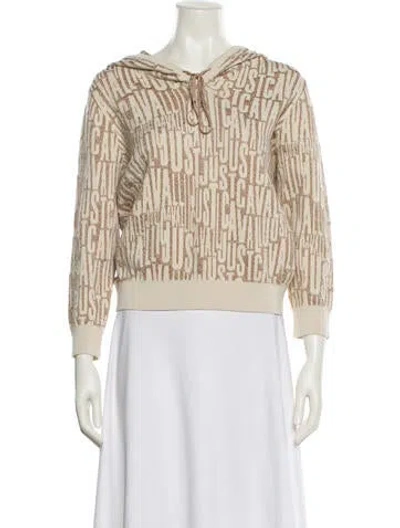 Pre-owned Just Cavalli Printed Crew Neck Sweatshirt In Neutral