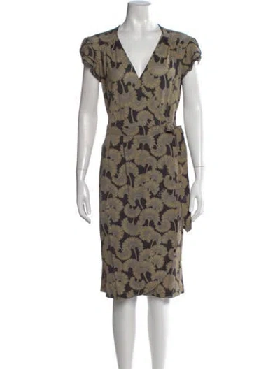 Pre-owned Just Cavalli Printed Knee-length Dress W/ Tags
