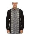 Just Cavalli Printed Shirt In Black