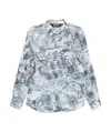 Just Cavalli Printed Shirt In Gray