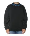 Just Cavalli Printed Sweatshirt In Black