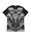 Just Cavalli Printed T-shirt In Black