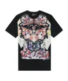 Just Cavalli Printed T-shirt In Black