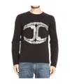 Just Cavalli Printed T-shirt In Black