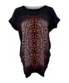 Just Cavalli Printed T-shirt In Black