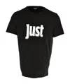 Just Cavalli Printed T-shirt In Black