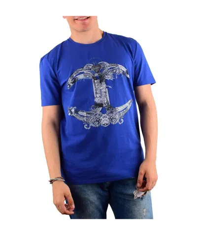 Just Cavalli Printed T-shirt In Blue