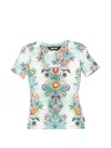 Just Cavalli Printed T-shirt In Multi