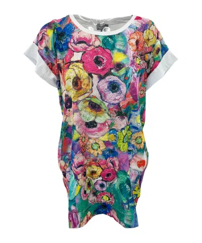 Just Cavalli Printed T-shirt In Multicolor