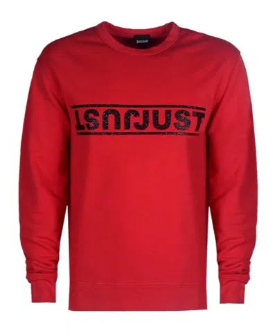 Just Cavalli Printed T-shirt In Red