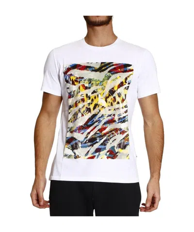 Just Cavalli Printed T-shirt In White