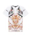 Just Cavalli Printed T-shirt In White