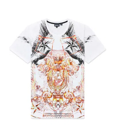 Just Cavalli Printed T-shirt In White