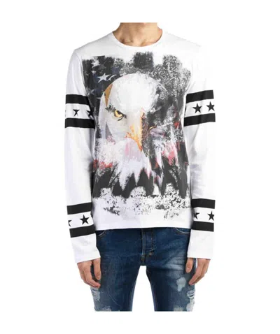 Just Cavalli Printed T-shirt In White