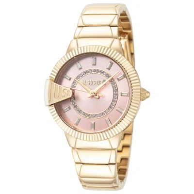 Just Cavalli Puntale Women's Watch Jc1l256m0065 In Gold