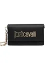 Just Cavalli Range B Metal Lettering Bag - St In Nero